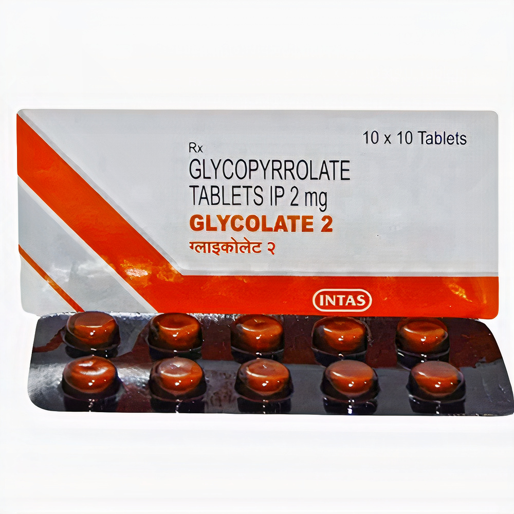 Glycolate 2 Tablet (Glycopyrrolate 2mg)