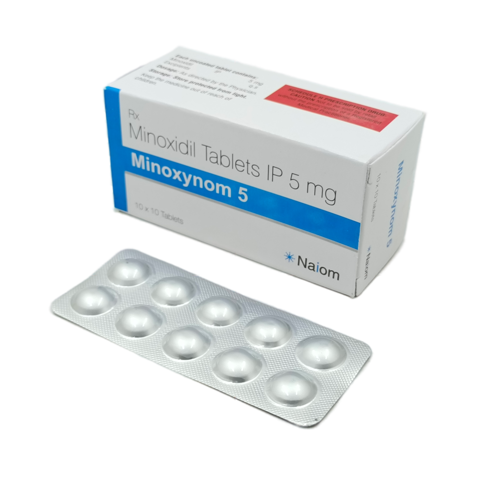 Minoxynom 5 (Minoxidil 5mg.)