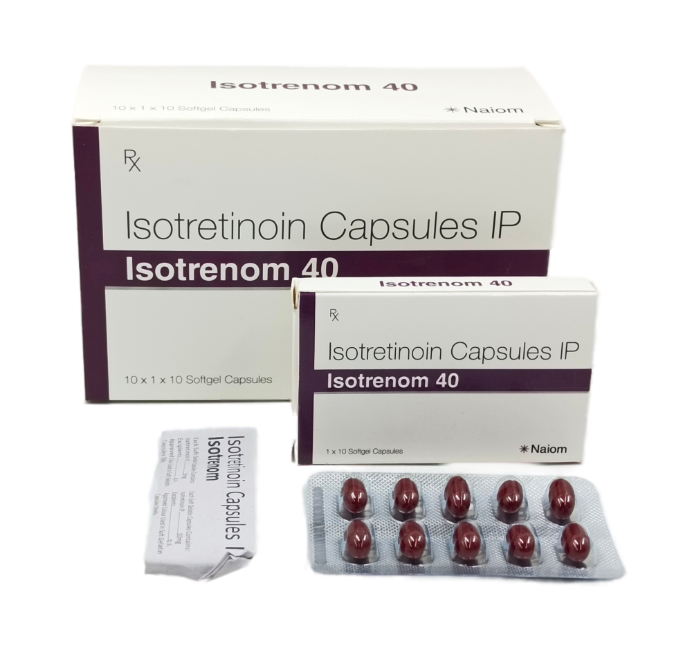 Isotrenom 40 Capsule (Isotretinoin 40mg. )