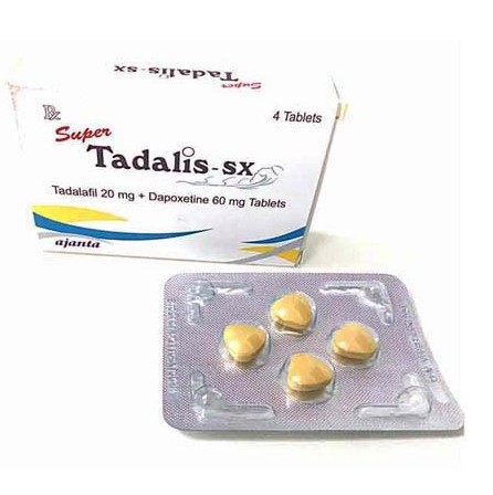 Super Tadalis SX (20mg Tadalafil + 60 mg Dapoxetine)