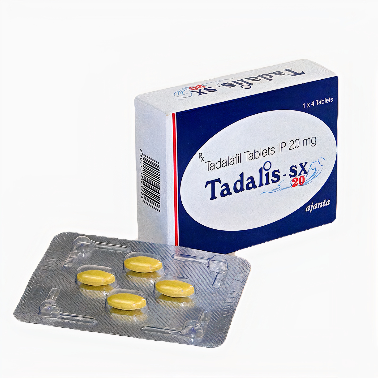 Tadalis Sx 20-Generic Cialis (Tadalafil 20mg.)