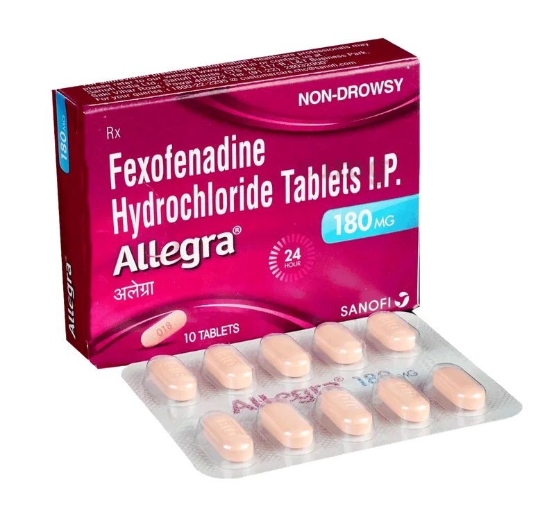 Allegra 180(Fexofenadine 180mg) Tablet