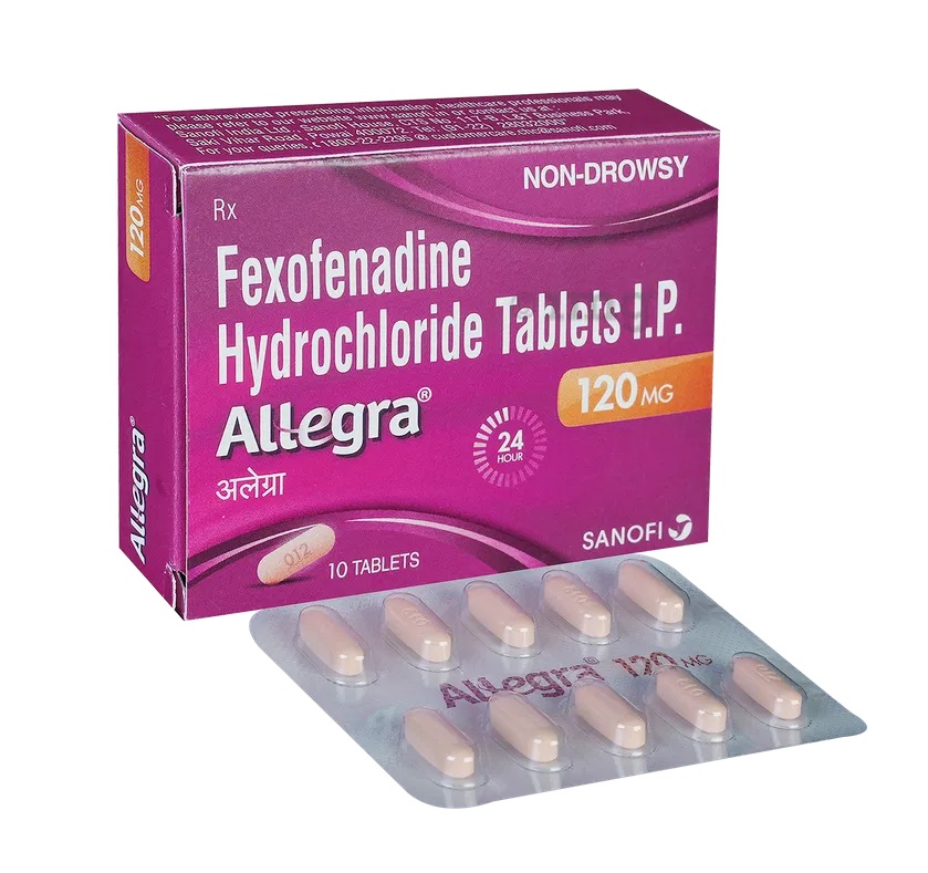 Allegra 120(Fexofenadine 120mg) Tablet