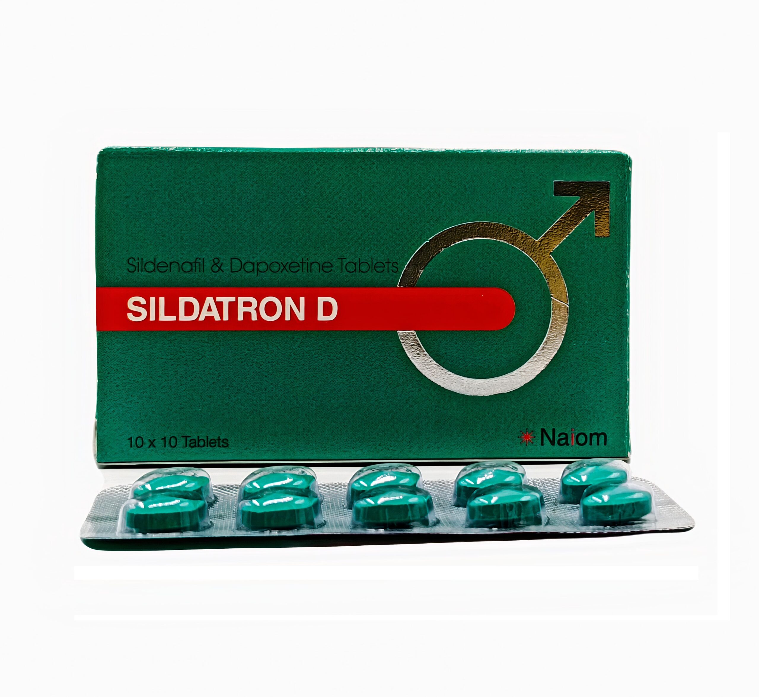 Sildatron D (1x10) (Sildenafil 100mg + Dapoxetine 60mg)