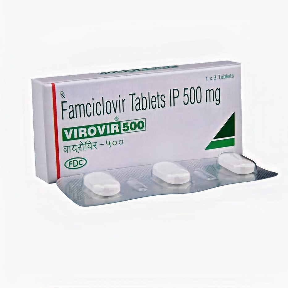 Virovir 500 Tablet (Famciclovir 500mg)