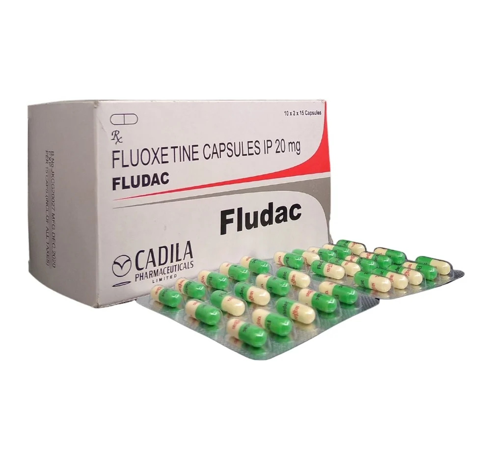 Fludac 20 (fluoxetine 20mg capsules)