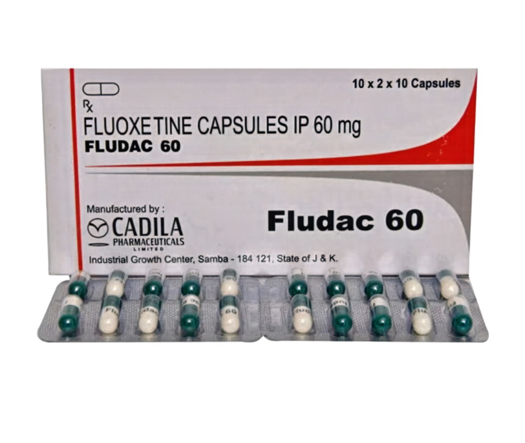 Fludac 60 (fluoxetine 60mg capsules)