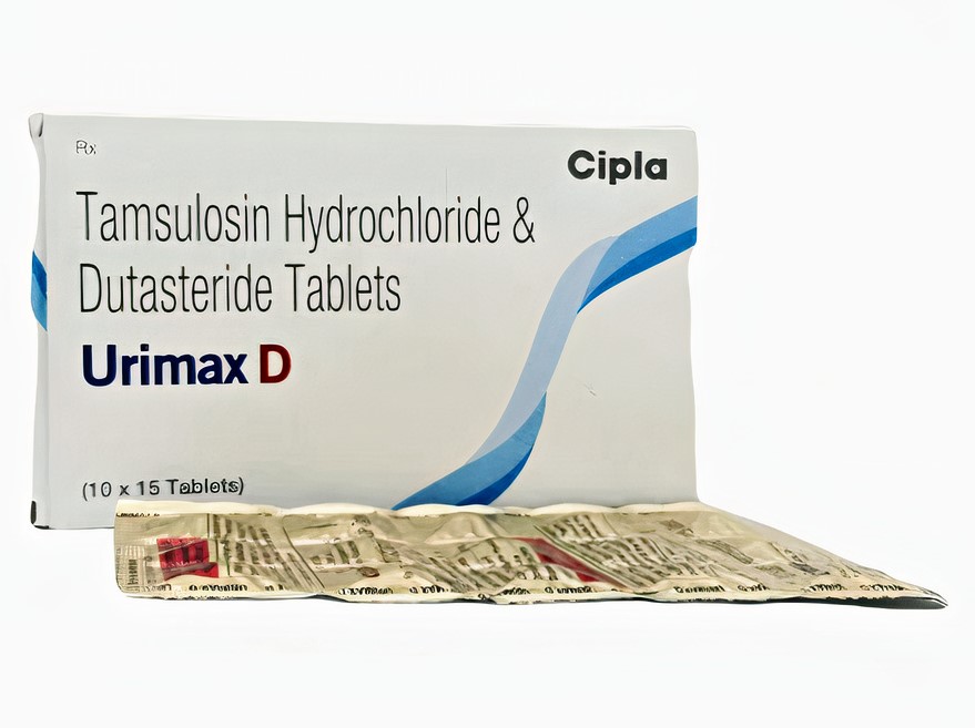Urimax D Tablet MR (Tamsulosin (0.4mg) + Dutasteride (0.5mg)