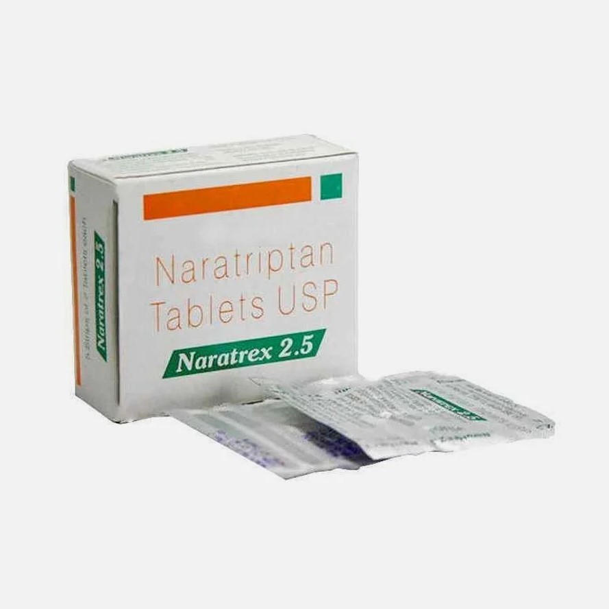 Naratrex 2.5 Tablet (Naratriptan 2.5mg)