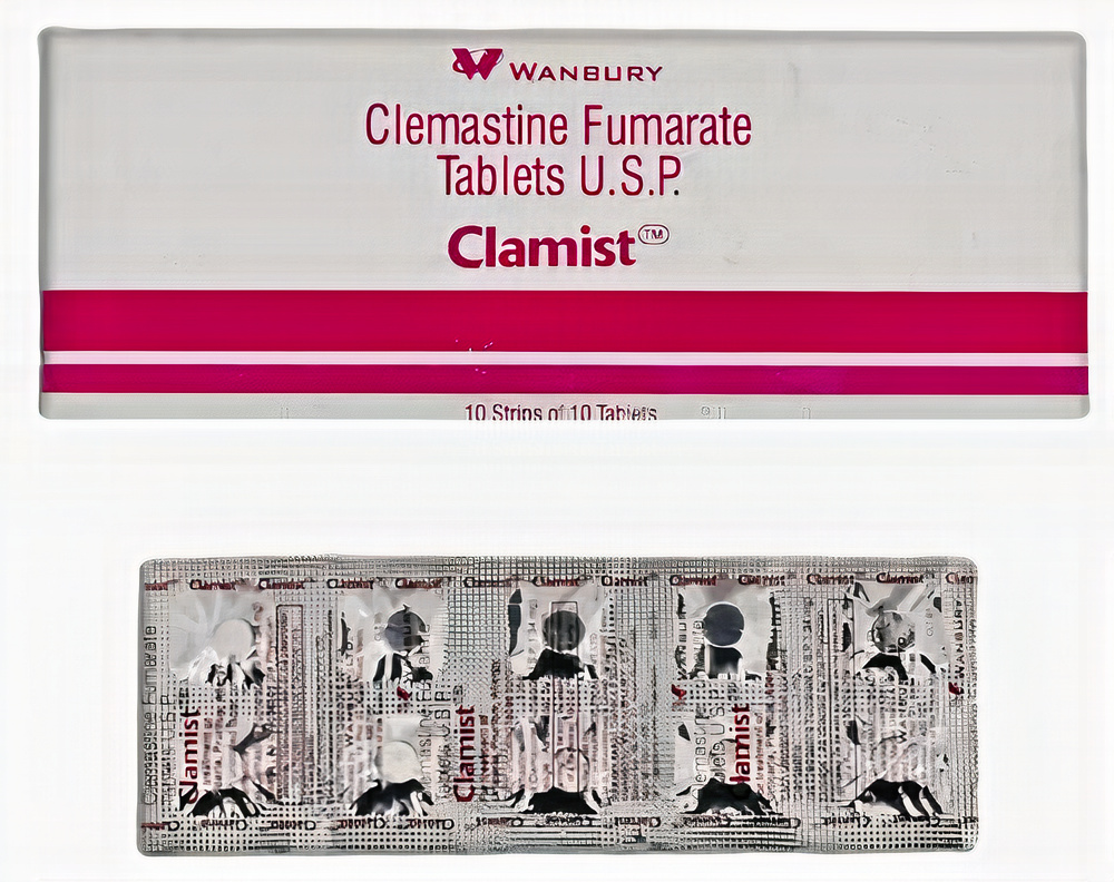 Clamist Tablet (Clemastine 1.34mg)