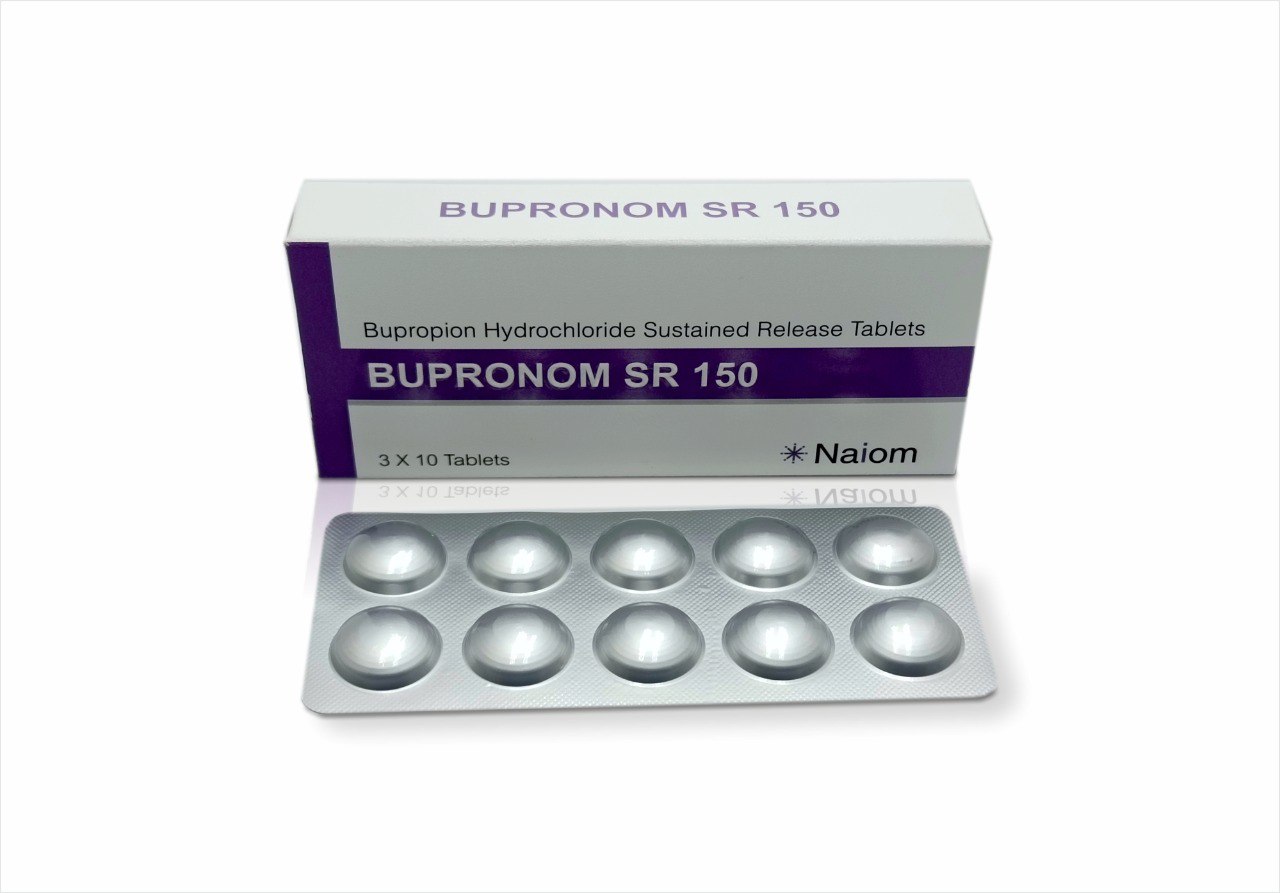 Bupronom SR 150 Tablet (Bupropion 150mg)