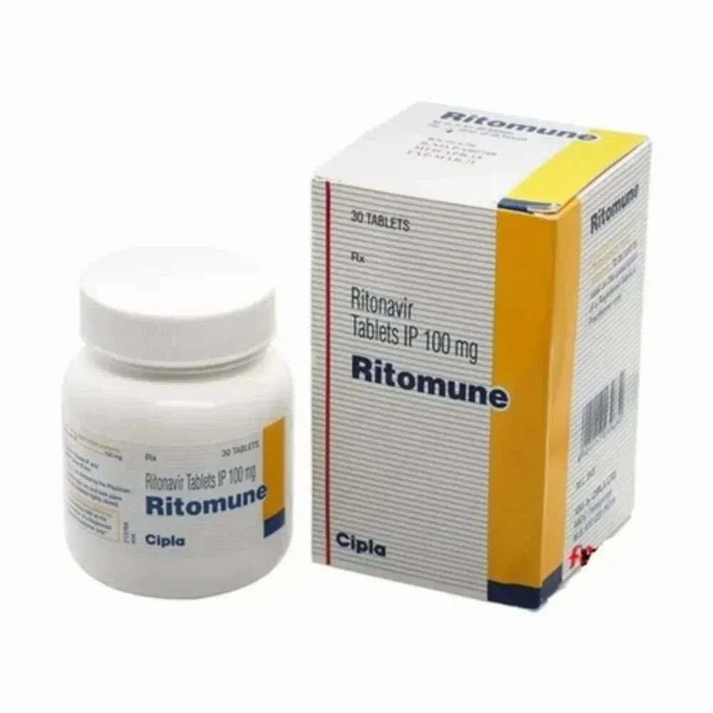Ritomune 100mg Tablet (Ritonavir 100mg)
