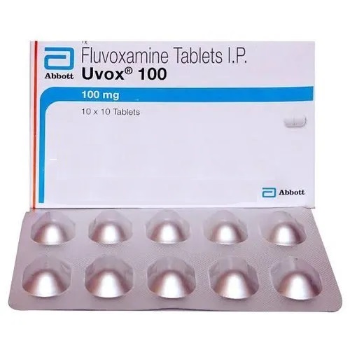 Uvox 100mg Tablet (Fluvoxamine 100mg)