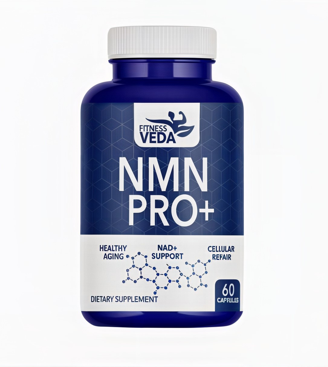 FitnessVeda NMN Pro+ Capsule (Nicotinamide mononucleotide (NMN))