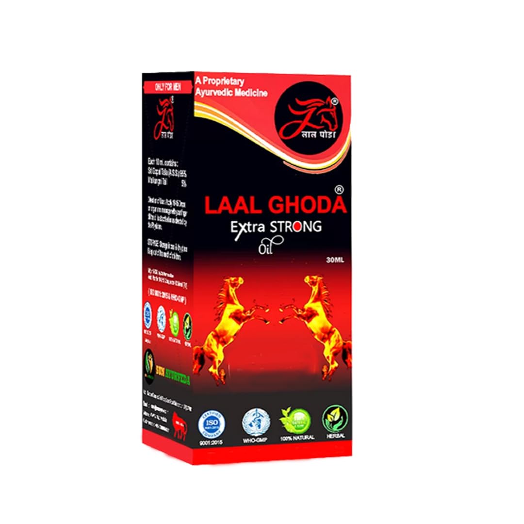 Laal Ghoda Extra Strong  Ayurvedic oil for erectile dysfunction