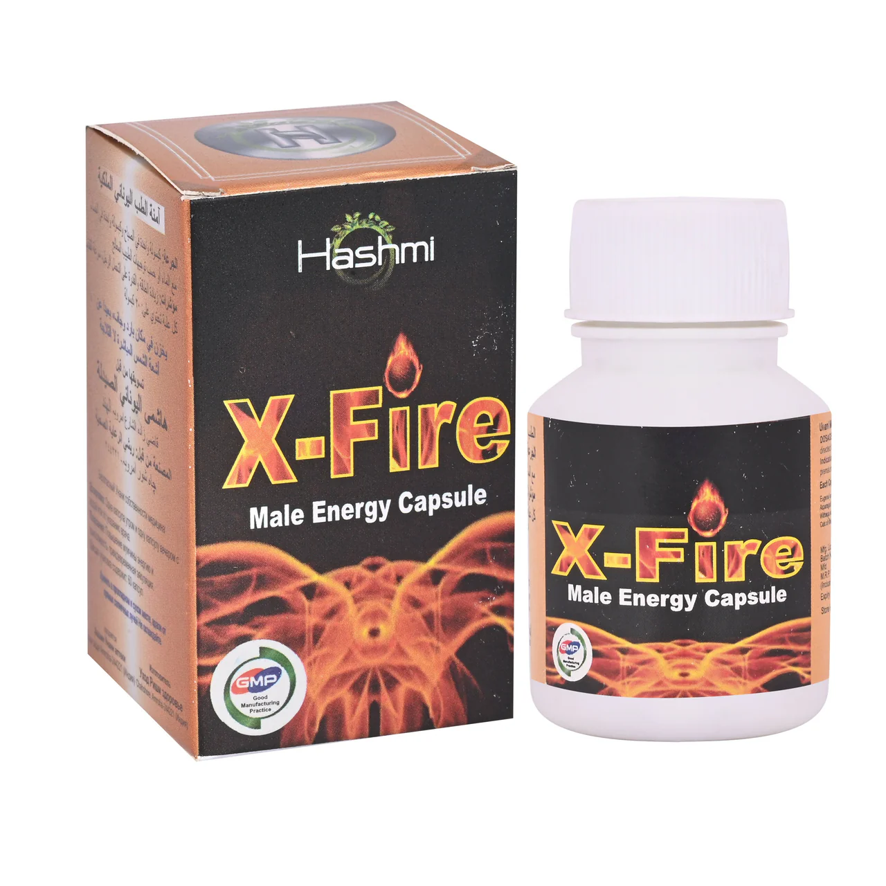 Hashmi X Fire Natural Capsule for Boosting Men's Sexual Performance & Timing