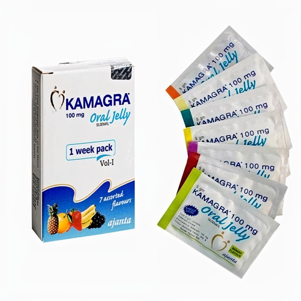 Kamagra Oral Jelly 100 (100mg. Sildenafil Citrate)
