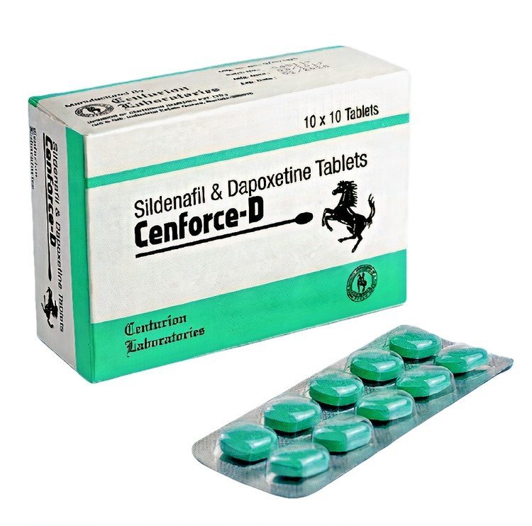 Cenforce D 160 (sildenafil citrate100mg and dapoxetine 60mg)