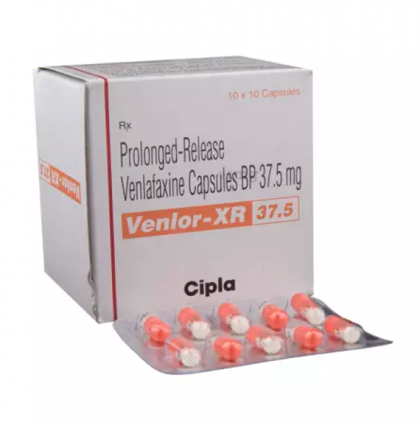 Venlor-XR 37.5 Capsule (Venlafaxine 37.5mg)