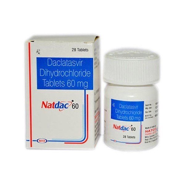 Natdac 60 Tablet (Daclatasvir 60mg)