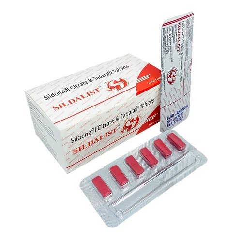 Sildalist Tablet (Sildenafil Citrate 100 mg + Tadalafil 20 mg)